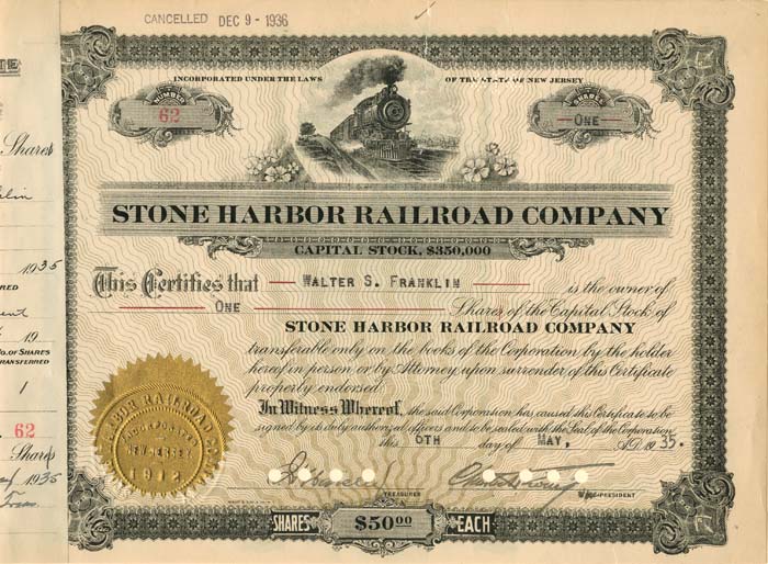 Stone Harbor Railroad Co.